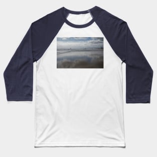 Daybreak in silver and blue Baseball T-Shirt